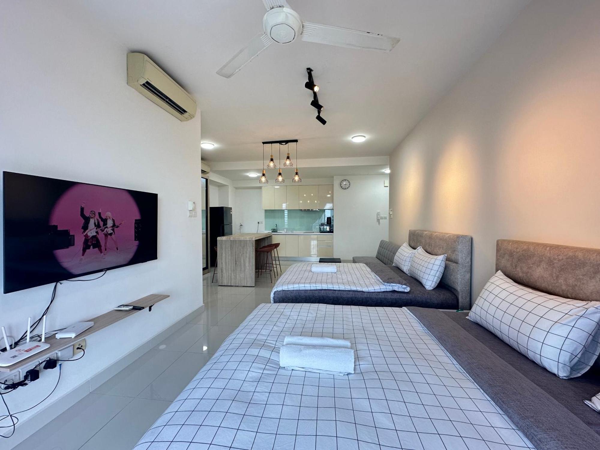 Teega Suites Puteriharbour By Wp Homestay Johor Bahru Pokoj fotografie